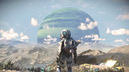 Среди 18 квинтиллионов планет в No Man's Sky только одна — настоящий рай, где инопланетяне переживают неожиданно пикантные моменты: Я не ожидал, что ты начнешь это